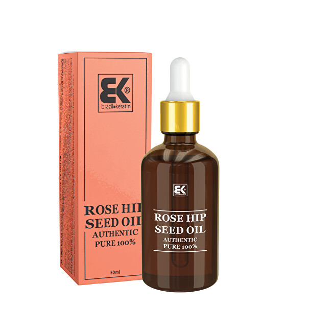 Brazil Keratin 100% pure (Rose Hip Seed Oil Authentic Pure ) 50 ml 50ml kojų priežiūros priemonė