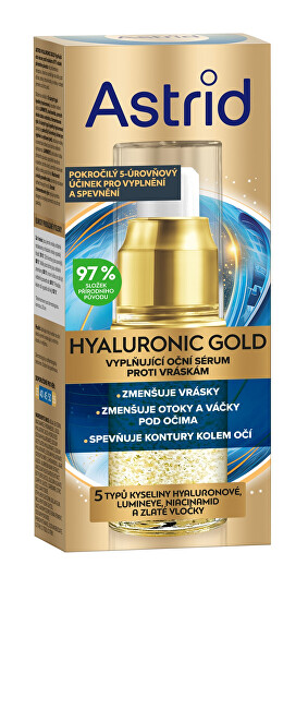 Astrid Hyaluronic Gold Anti-Wrinkle Eye Serum 15 ml 15ml Moterims