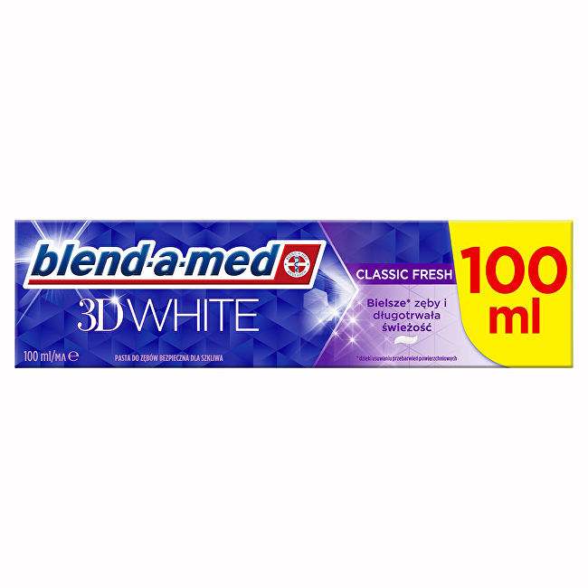 Blend-a-med Whitening toothpaste 3D White Classic Fresh 100 ml 100ml dantų pasta