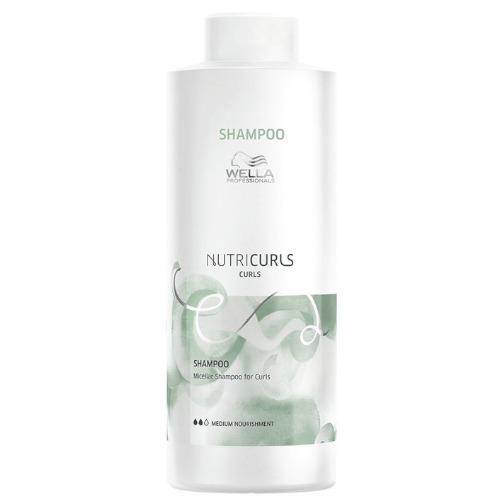 Wella Professionals Hydrating Shampoo for Wavy and Curly Hair Nutricurls (Shampoo for Wave s) 250ml šampūnas