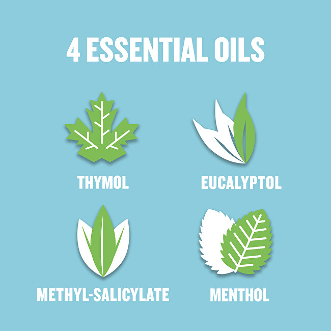 Listerine Alcohol Free Mouthwash Zero - Coolmint Mild Taste 1000ml Dantų emalį stiprinanti priemonė