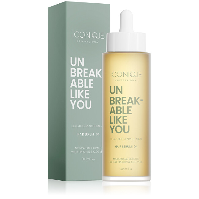 ICONIQUE Professional Unbreakable Like You Length Strengthening Hair Serum 100 ml 100ml &scaron;ampūnas
