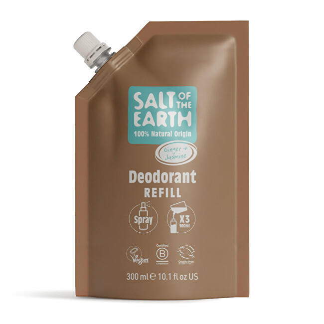 Salt of the earth Deodorant spray Ginger & Jasmine Deodorant Refill Dezodorantas Dezodorantas ir antiperspirantas Unisex