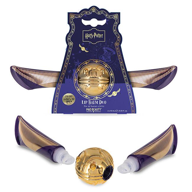 Mad Beauty Harry Potter Lip Balm Gift Set lūpų balzamas