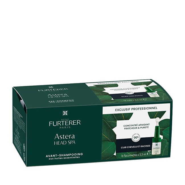 Ren&eacute; Furterer Pre-shampoo care to soothe the scalp Astera Head Spa 16 x 5.5 ml 5.5ml Moterims