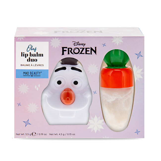 Mad Beauty Frozen Lip Care Gift Set lūpų balzamas