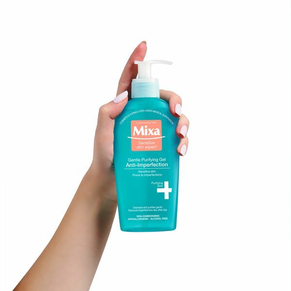 Mixa Gentle Purifying Gel 200 ml 200ml makiažo valiklis