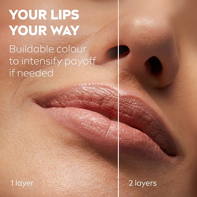 Labello Caring Beauty Nude Tinted Lip Balm 4,8 g lūpų balzamas