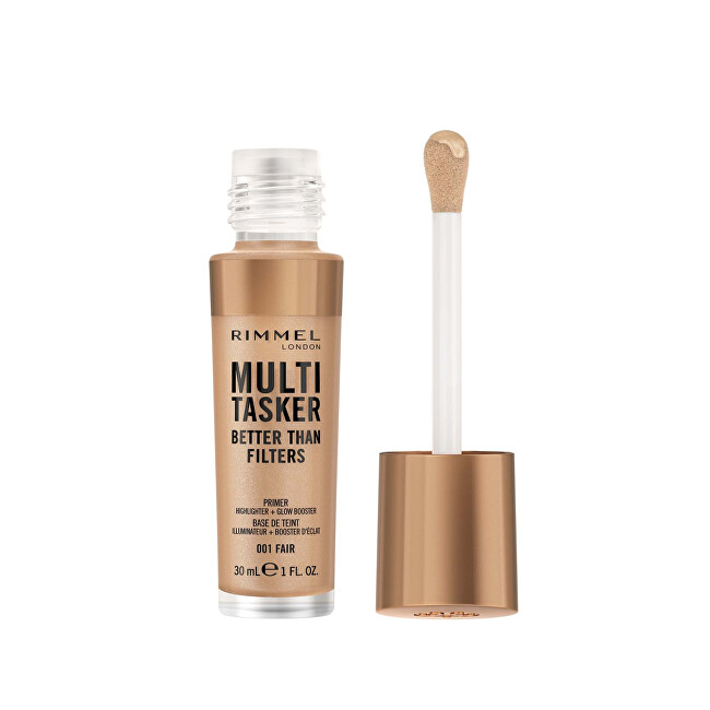 Rimmel Multifunctional makeup Better Than Filters (Primer + Highlighter + Glow Booster) 30 ml 002 makiažo pagrindas