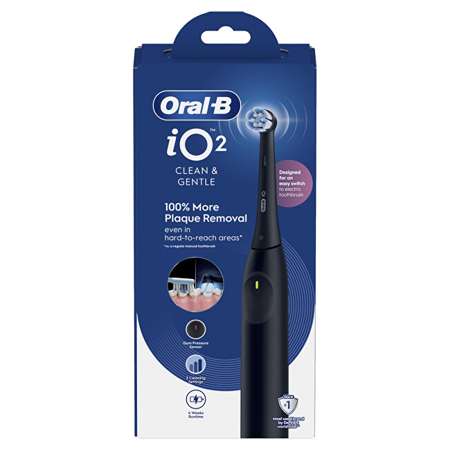 Oral B IO Series 2 Night Black Electric Toothbrush dantų &scaron;epetėlis