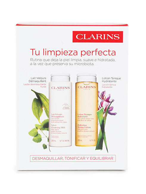 Clarins Skincare gift set makiažo valiklis