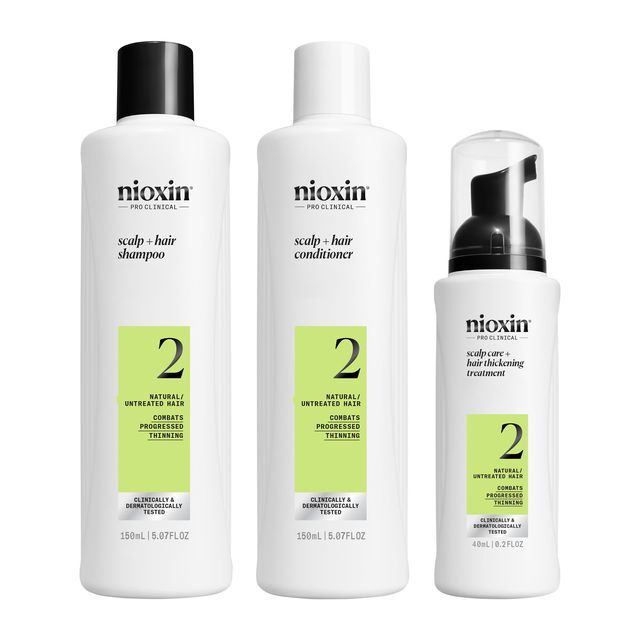 Nioxin System 2 care set for fine, significantly thinning natural hair Unisex
