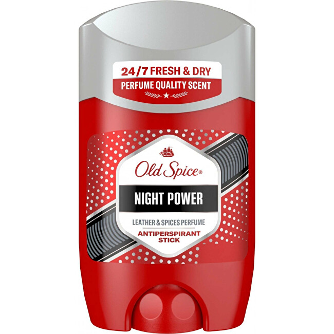 Old Spice Solid antiperspirant Night Power (Antiperspirant Stick) 50 ml 50ml Vyrams
