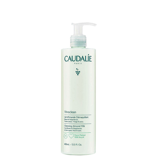 Caudalie Cleaning almond milk for face and eyes Vinoclean ( Clean sing Almond Milk) 400ml Moterims