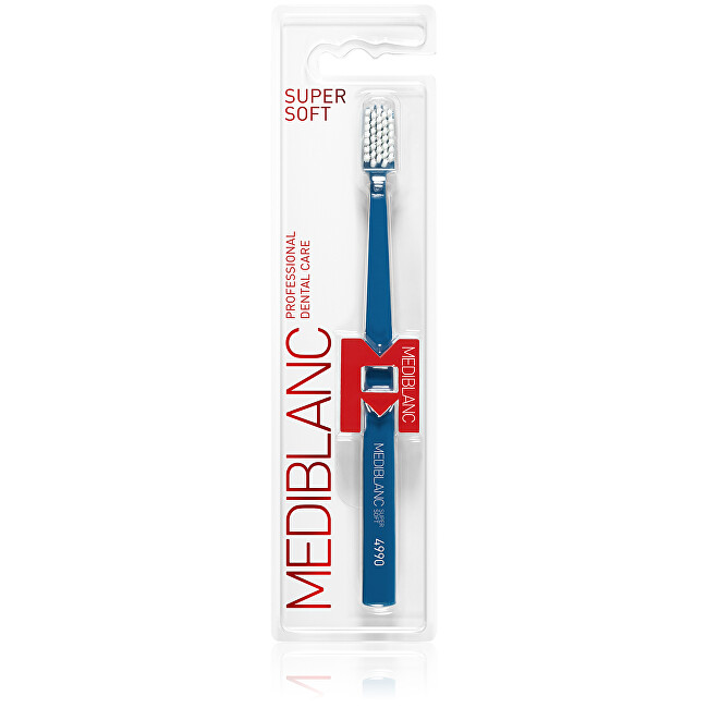 MEDIBLANC Super Soft Toothbrush Blue 1 pc. Unisex