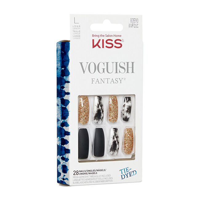 Kiss Adhesive nails Voguish Fantasy Nails New York 28 pcs priemonė nagams