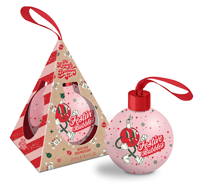 The Luxury Bathing Company Bath Foam Christmas Candy, Cocoa & Vanilla (Bath Soak) 250 ml 250ml Moterims