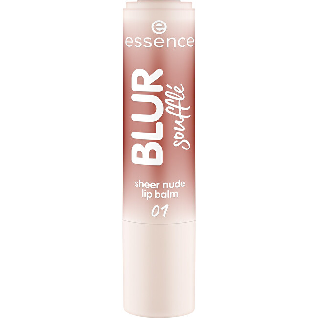 Essence Blur Souffl&eacute; Sheer Nude Lip Balm 3 g 01 Nude Beige lūpų balzamas