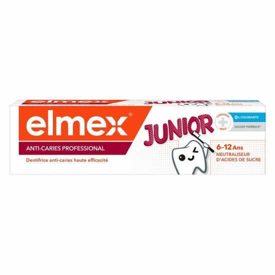 Elmex Toothpaste Anti-Caries Professional Junior 75 ml 75ml Vaikams