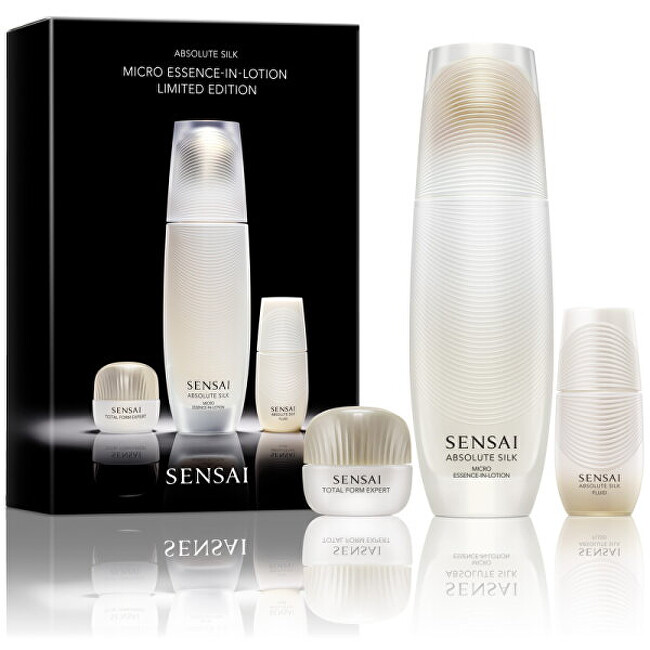 Sensai Absolute Silk Micro Essence-in-Lotion Limited Edition Gift Set vietinės priežiūros priemonė Sensai Absolute Silk Micro Essence-in-Lotion Limited Edition Gift Set vietinės priežiūros priemonė