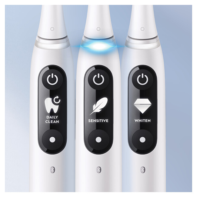 Oral B Electric toothbrush iO7 Series White Alabaster dantų šepetėlis