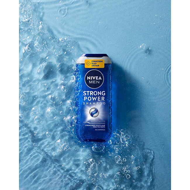 Nivea Men Strong Power Strengthening Shampoo 250ml &scaron;ampūnas