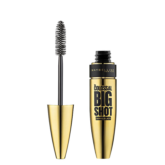 Maybelline Objemov&aacute; řasenka The Colossal Big Shot Daring Black 9,5 ml 5ml Moterims