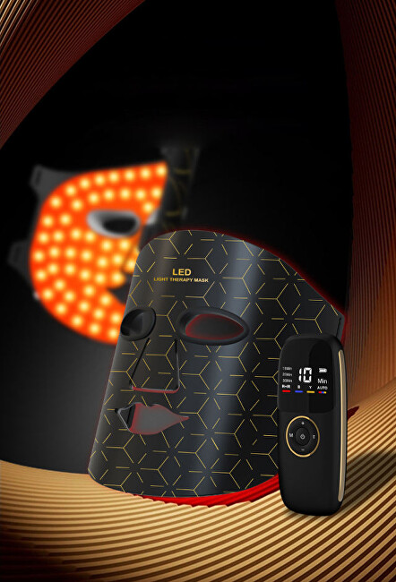 Palsar 7 Photon LED Face Mask Black kosmetinis prietaisas