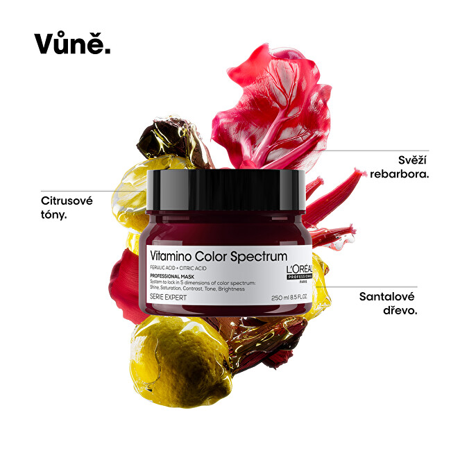 L'Or&eacute;al Professionnel Mask for colored hair Vitamino Color Spectrum (Professional Mask) 250ml atstatomoji plaukų priežiūros priemonė