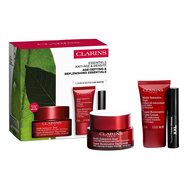 Clarins Age-Defying & Replenishing Essentials Gift Set Drėkinamasis veido kremas Moterims