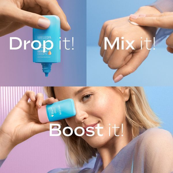 Weleda Hydrating facial serum Hyaluronic Moisture (Serum Drops) 30 ml 30ml Moterims