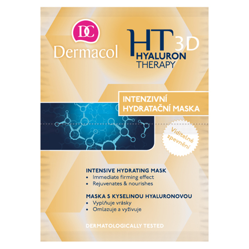 Dermacol Intense Hydrating Mask and remodeling (HT 3D Intensive Hydrating Mask) 2 x 8 ml 8ml vietinės priežiūros priemonė