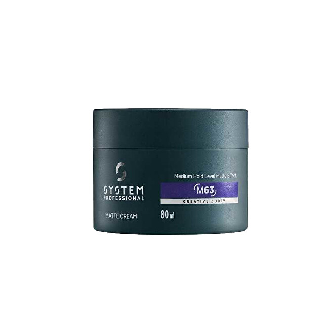System Professional Styling cream Man Matte Cream 80 ml 80ml Vyrams