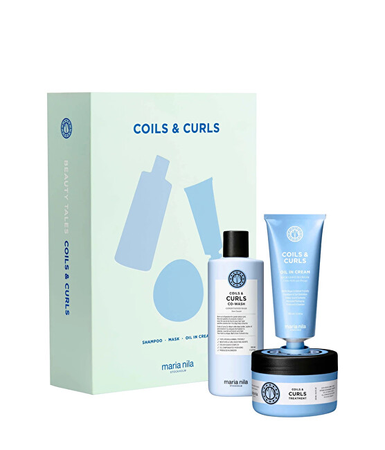 Maria Nila Coils & Curls gift set for curly and wavy hair Moterims