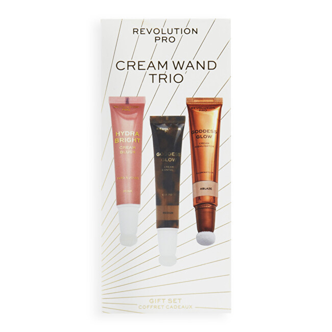 Revolution Pro Cream Face Wand Trio Medium Gift Set skaistalai