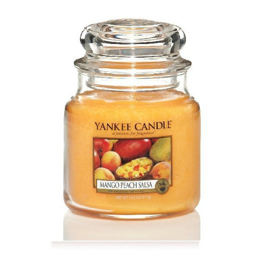 Yankee Candle Fragrance candle Classic medium Mango Peach Salsa 411 g Kvepalai Unisex