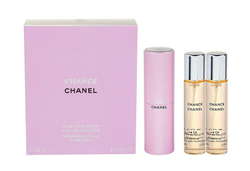 Chanel Chance - EDT (3 x 20 mL) 60ml Moterims