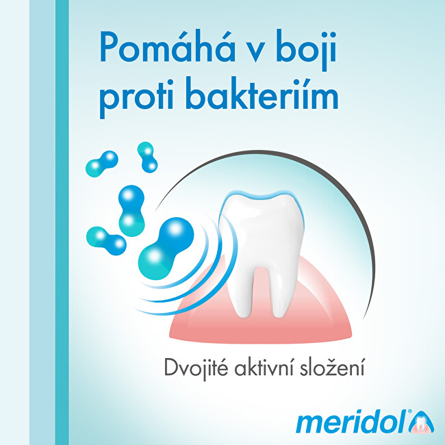 Meridol Mouthwash for healthy gums and fresh breath 400 ml 400ml dantų skalavimo skystis