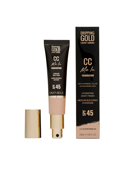 Dripping Gold Light moisturizing makeup and CC cream SPF 45 Me In (CC Foundation) 32 ml 2.5 Shortbread Moterims