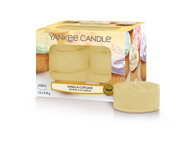 Yankee Candle Aromatic tealights Vanilla Cupcake 12 x 9.8 g Unisex