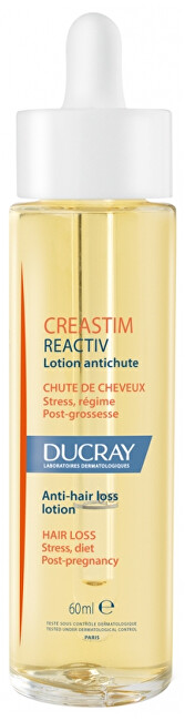 Ducray Anti-hair loss care Creastim Reactiv Lotion Antichute (Anti-Hair Loss Lotion) 60 ml 60ml Moterims