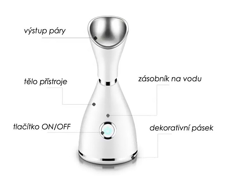 BeautyRelax Facial sauna Steamtouch Slim kosmetinis prietaisas