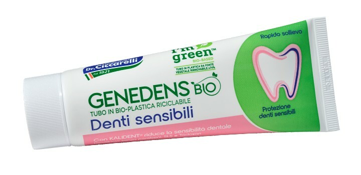 Pasta Del Capitano Toothpaste for sensitive teeth Genedens Bio 75 ml 75ml Unisex