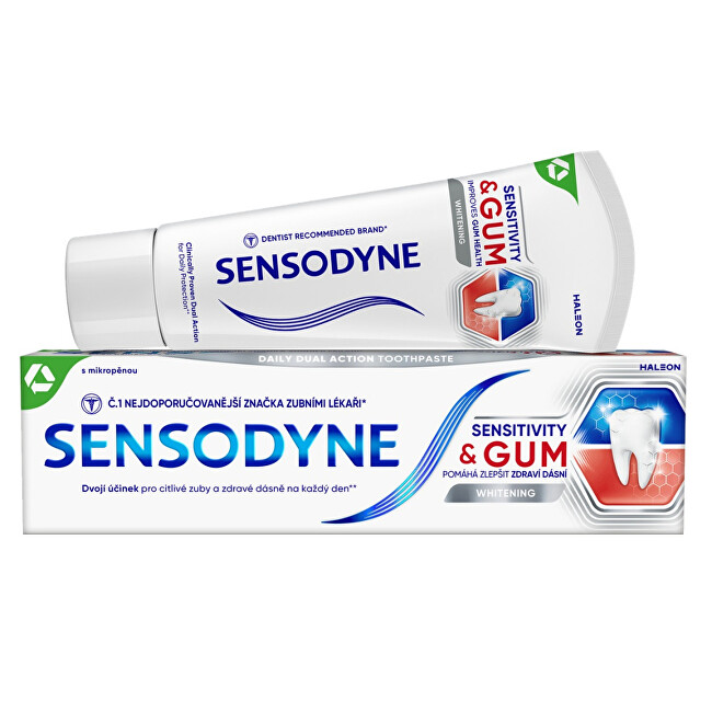 Sensodyne Toothpaste for sensitive teeth Sensitivity & Gum Whitening 75 ml 75ml Unisex