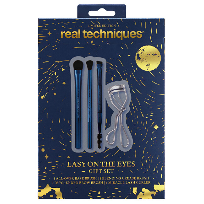 Real Techniques Easy On The Eyes Set - Sada &scaron;tětců na oči Kosmetikos įrankiai ir priedai Moterims