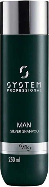 System Professional Purple shampoo for men Man (Silver Shampoo) 250 ml 250ml Vyrams