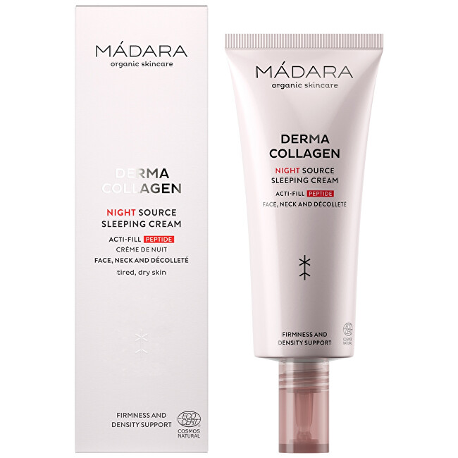 MÁDARA Derma Collagen Regenerating Night Cream (Night Source Sleeping Cream) 70 ml 70ml vietinės priežiūros priemonė