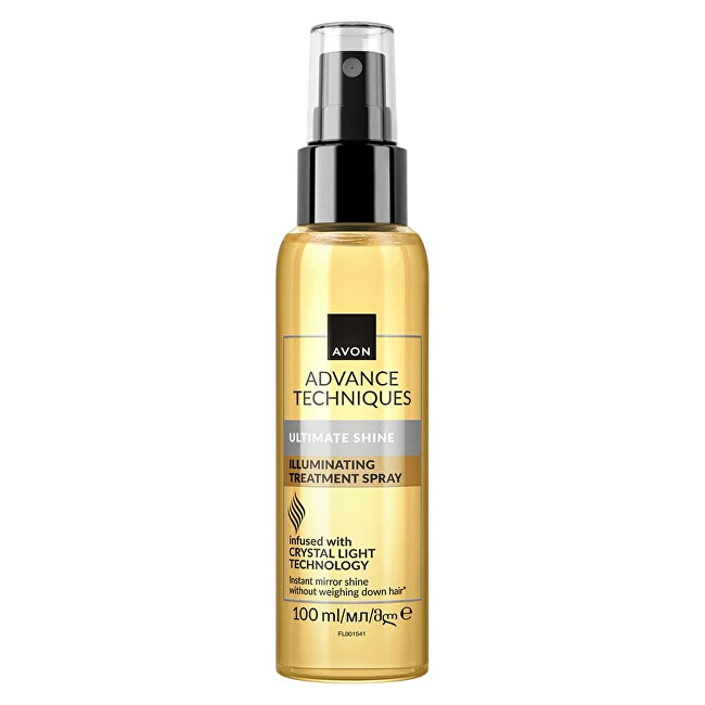 Avon Hair shine spray Illuminating Treatment Spray Plaukų formavimo priemonė Moterims