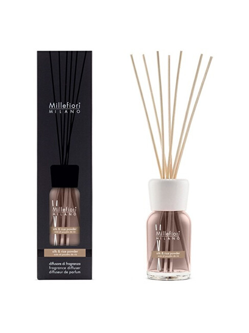 Millefiori Milano REED DIFFUSER 100ML SILK & RICE POWDER Unisex