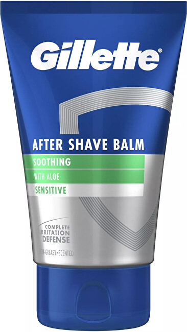 Gillette Soothing aftershave balm Series Sensitiv e Aloe Vera (Soothing Sensitiv e Balm) 100 ml 100ml balzamas po skutimosi